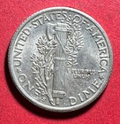 1941S US Mercury SILVER Dime "San Francisco" Mint! AU! Old US Coin! — photo 2