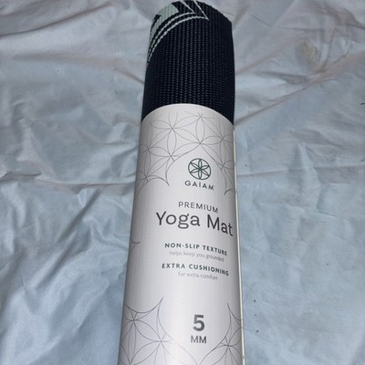 GAIAM Premium Yoga Mat for Exercise, Fitness & Pilates 5MM