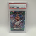2024 Panini Prizm - Fireworks Jayden Daniels #24 Green Ice Prizm (RC) PSA 10