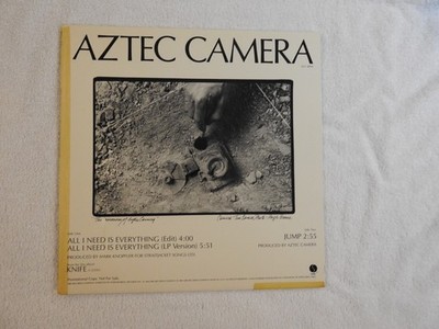 Aztec Camera ''All I Need Is Everything/ Jump'' Pristine NEVER PLAYED 12'' Vinyl!
