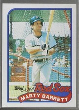 2017 Topps Rediscover Topps Buybacks Gold Marty Barrett #1989-155 f5l