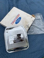 Nos Ford Racing Aod Transmission Pan Chrome M-7194-ad Nos Ford Racing Aod Transmission Pan Chrome M-7194-ad