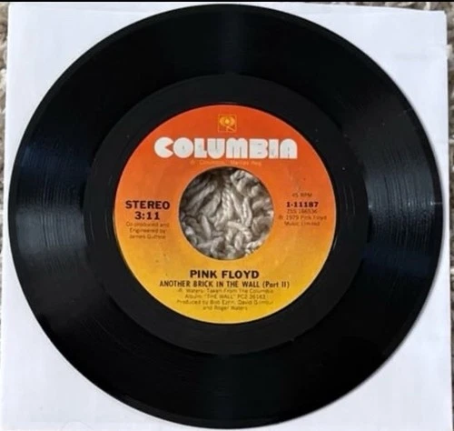 Pink Floyd Another Brick In The Wall Pt. II /One Of My Turns 45 Vinyl Record