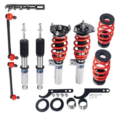 4PCS Coilover Struts Shocks For VW MK5 MK6 Jetta Golf 2006-2012 Suspension Kit