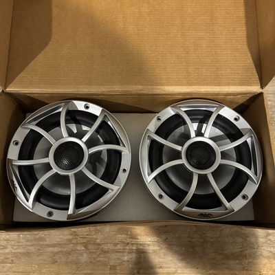 #ad #ad Wet Sounds XS Series Silver Grill 6.5quot; Speakers with 200 Watt Peak Power xs 650 $149.00