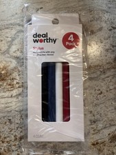 Stylus 4-Pack 5.0 Inch Mesh Fiber Tip Stylus Pens for Touch Screen Compatible