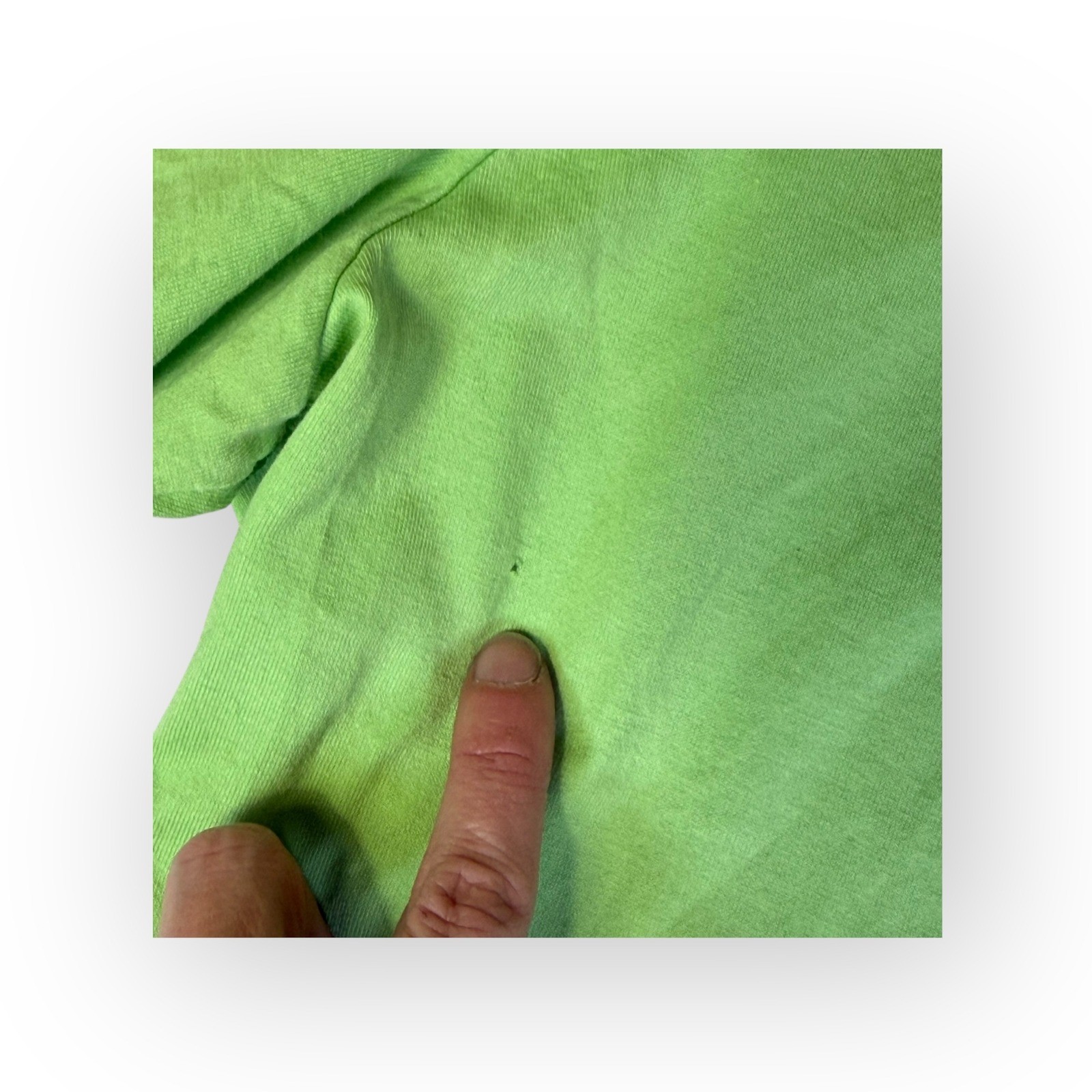 Lacoste Polo Shirt Lime Green Short Sleeve Crocodile Logo Mens Size 5 Large thumbnail 3