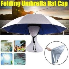 Unisex Sonnenschirm Hut Regenschirm Kappe Kop...