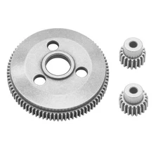 OGRC Steel 48P 86T Spur Gear with 19T 21T Pinions Gear for Traxxas 1/10 Slash...