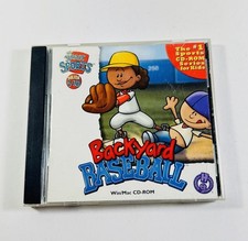 Backyard Baseball Computer Game PC Pablo Sanchez Cover  1997 CD-ROM  ML448