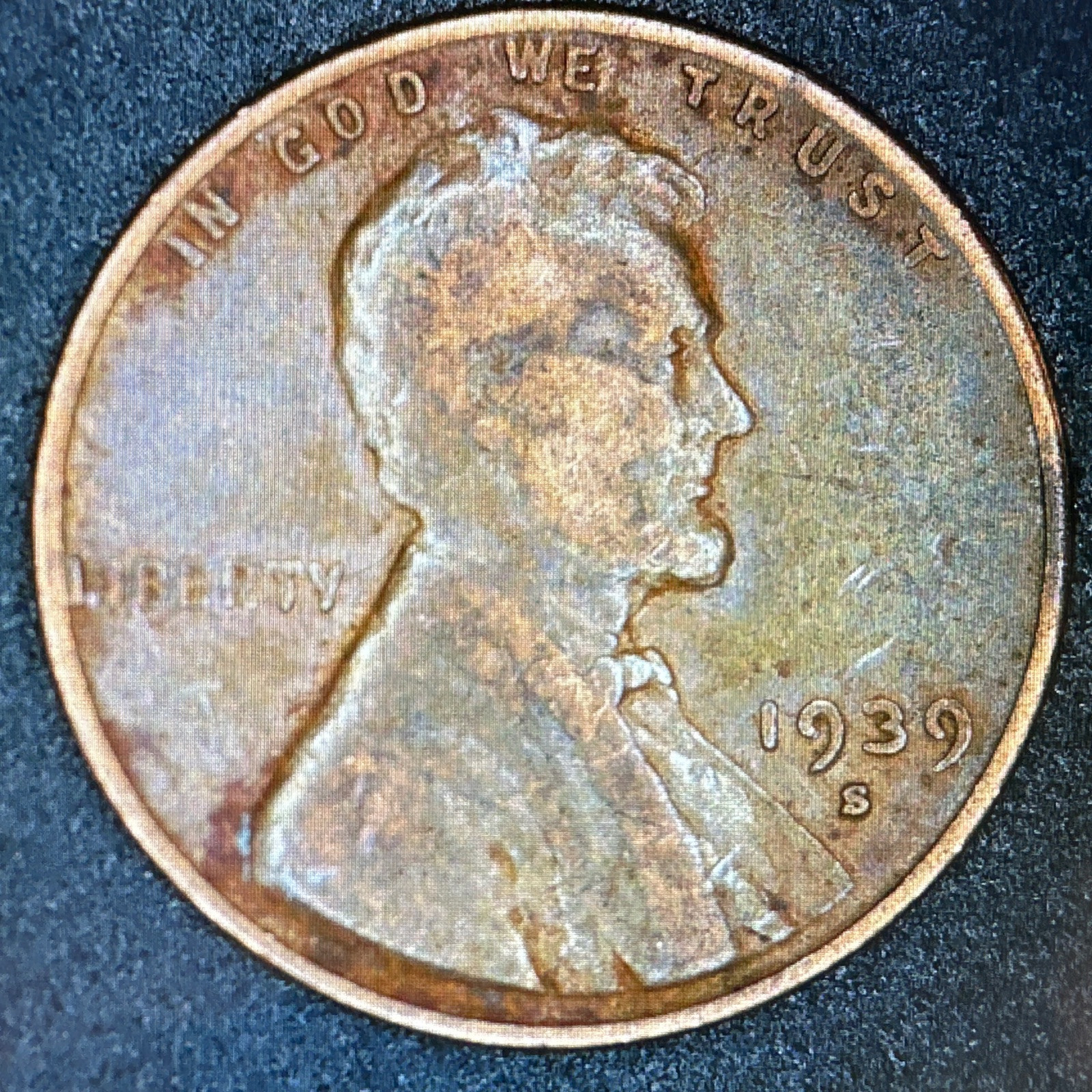 1939 S. MINT COPPER LINCOLN WHEAT PENNY | eBay