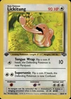 Lickitung Uncommon Jungle 38/64 Colorless 1st Edition Pokemon Card