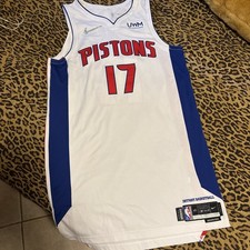 Detroit Pistons Rodney McGruder #17 Game Issued White Jersey