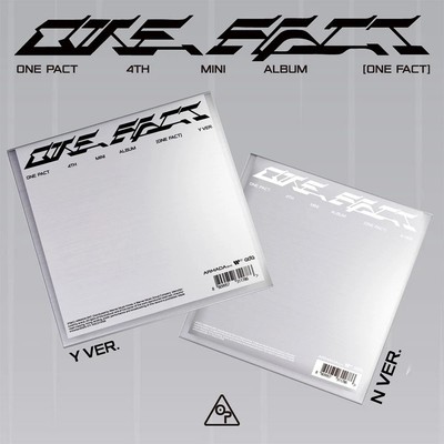 ONE PACT [ONE FACT] 4th Mini Album CD+Photo Book+Sticker+Poster+10 Card SEALED