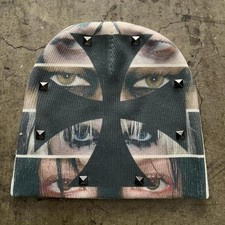 Eyecrave studded graphic beanie
