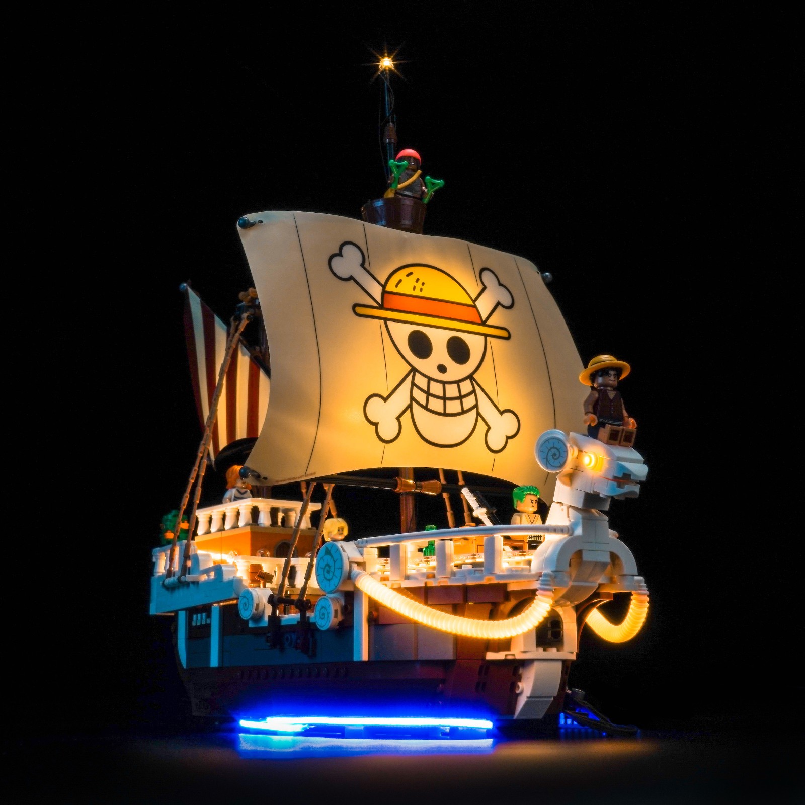 LocoLee Kit Luci LED per LEGO 75639 La Nave dei Pirati Flying Lamb Light Set foto 4