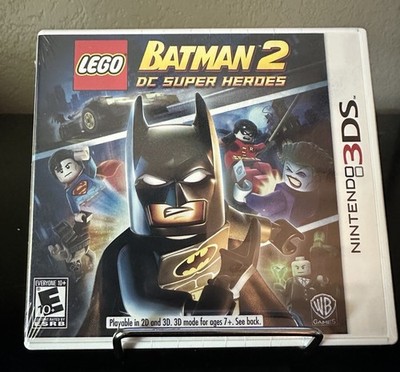 LEGO Batman 2: DC Super Heroes Nintendo 3DS 3D Mode Minifigures Talk Manual