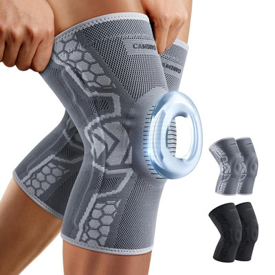 CAMBIVO Kniebandage Männer Damen 2 Stück, Komprimierte Kniebandage Mit Patella G