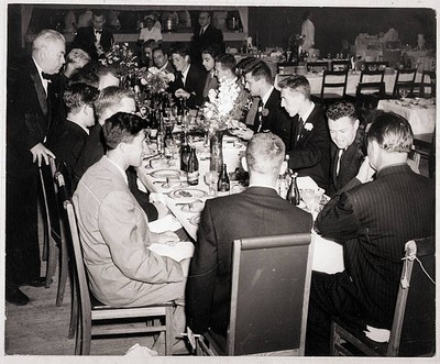 Helsinki Finland American crew which won eight oars with cox rowing- 1952 Photo