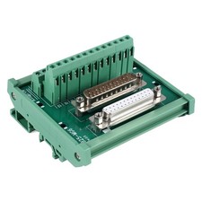 DB25 DIN Rail Mount Interface Module Male/Female Connector  Board Z6N68059