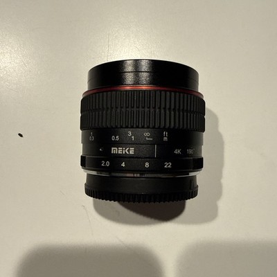Meike MK-6.5mm F2.0 APS-C Ultra Wide Circular Fisheyes Lens for EF-M Mount