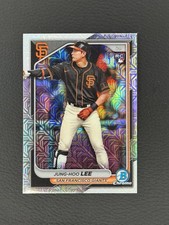 2024 JUNG-HOO LEE TOPPS BOWMAN CHROME ROOKIE MOJO REFRACTOR #69 SF GIANTS