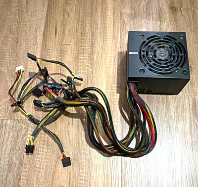 EVGA 600W 80 PLUS ATX Power Supply, Black, MPN 100-W1-0600
