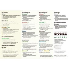 Biobizz Starter Pack Bio Grow Dünger Set – Indoor & Outdoor Anzucht