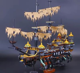 NEW UNBRANDED MOC LEGO 71042 Pirates of the Caribbean: Silent Mary Building Bloc