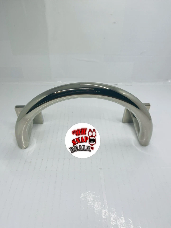 Anillo de toalla de metal Ginger 5305 díada de níquel 7-4/5" con dos postes de montaje Foto 4 de 4