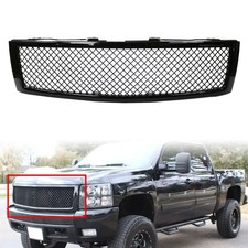 Honeycomb Mesh Front Bumper Grille Grill For Chevy Silverado 1500 2007-2013