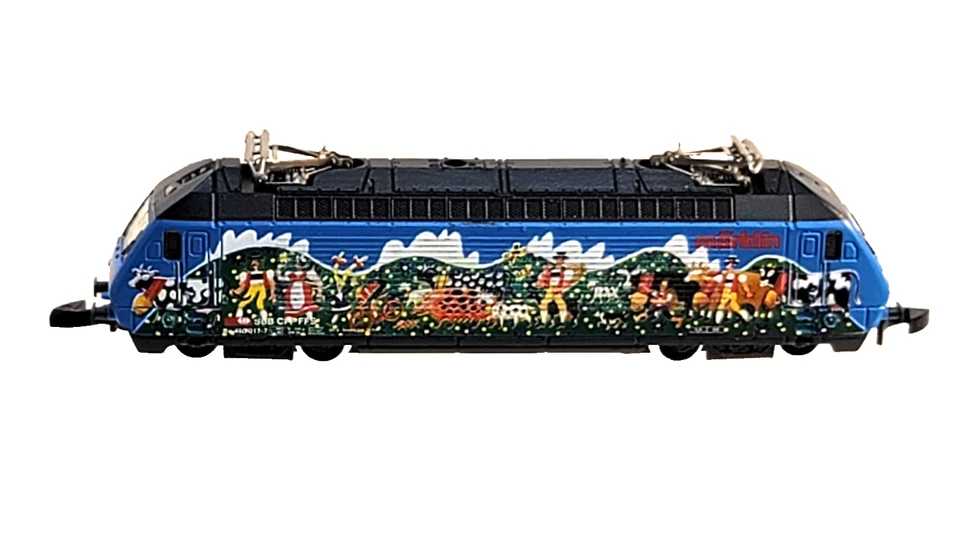 Marklin Z 88445 SBB CFF FFS Re 460 017-7 Set of 2 Electric Locos LEDs (tested) - Image 4 of 4