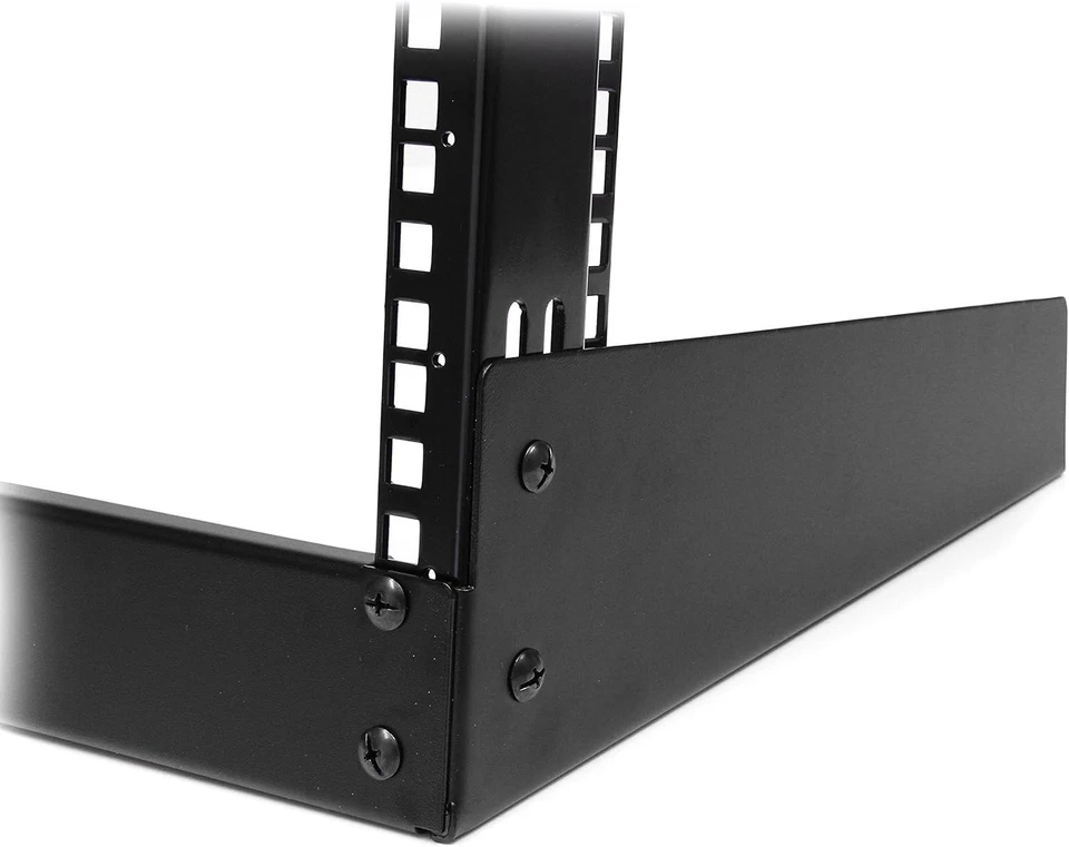 Compact 12U Open Frame Rack - Lightweight 19" 2 Post Design for Small Spaces - Image 4 of 4