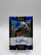 2021 Panini Select - Select Signatures Deonte Harty #SSP-DHA Blue Prizm /99 (AU)