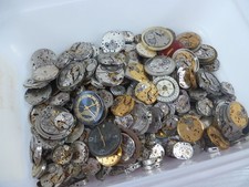 Job Lot 10 x randomly selected Broken Watch Movement  Steampunk Craft Making