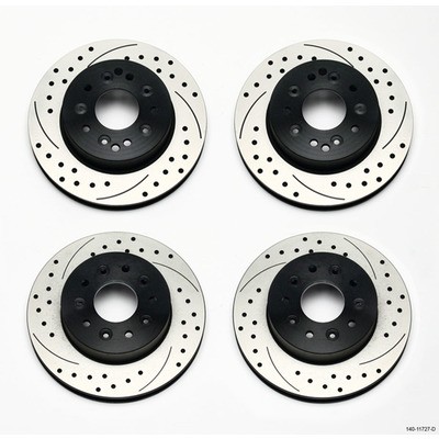 Wilwood 140-11727-D, Brake System Kit Promatrix Iron Front Rear Performance