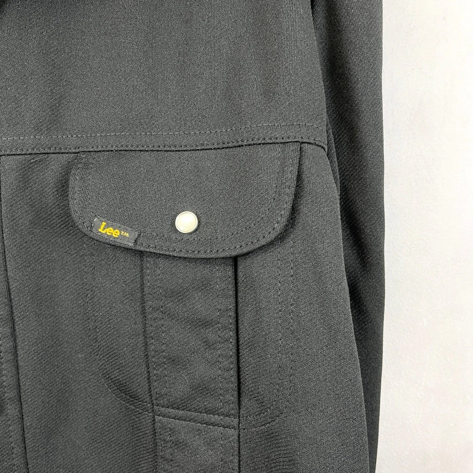 VTG 70s Lee Mens 2PC Leisure Suit XL Disco Western Pearl Snap Heritage Hipster - Image 3 of 4