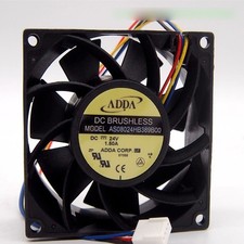 One New ADDA AS08024HB389B00 24V 1.50A 4-wire PWM inverter fan QW