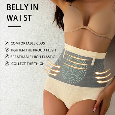 Seamless Shapewear Panties High Waist Tummy Control Slimming Body Shaper Women