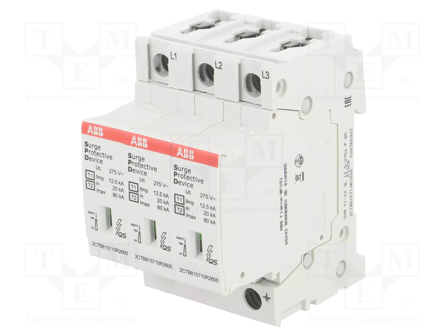 ABB OVR-T1-T2-3L-12.5-275S-P-QS Surge arrester