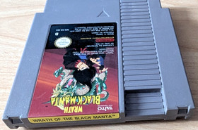 Wrath of the Black Manta Nintendo NES Spiel Guter Zustand