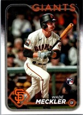 2024 Topps Series 2 Wade Meckler Rookie San Francisco Giants #458