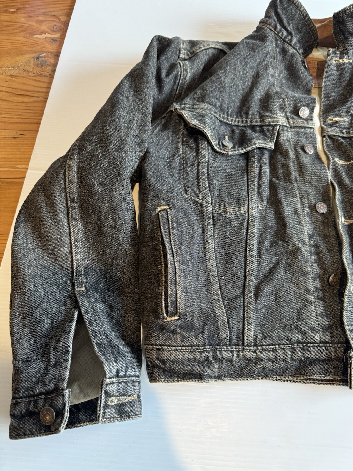 Rare Vintage Levi’s Jacket 1990 Made In NZ image 5