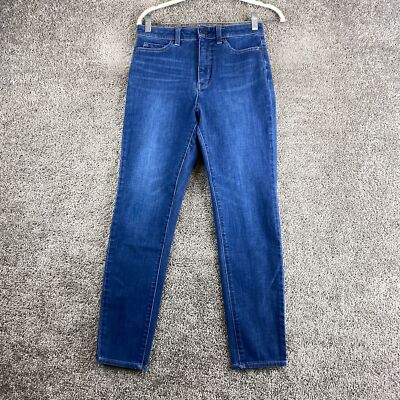 UNIQLO Skinny Denim Jeans Women's 28x26 Blue Medium Wash