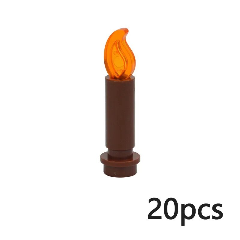 City Food Bonfire 7762 37775 Candle Flame part for Lego Sets