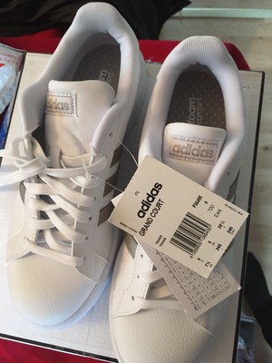 adidas grand court shiny holographic