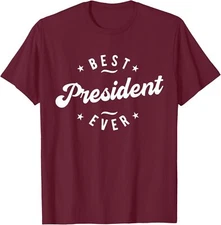 Best President Ever American Support Theme Unisex T-Shirt