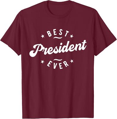 Best President Ever American Support Theme T-Shirt