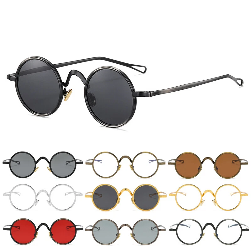 Buy KANASTALRound Polarized Sunglasses for Men and Women, Vintage John  Lennon Sunglasses Metal Frame (2 Pack) Online at desertcartINDIA