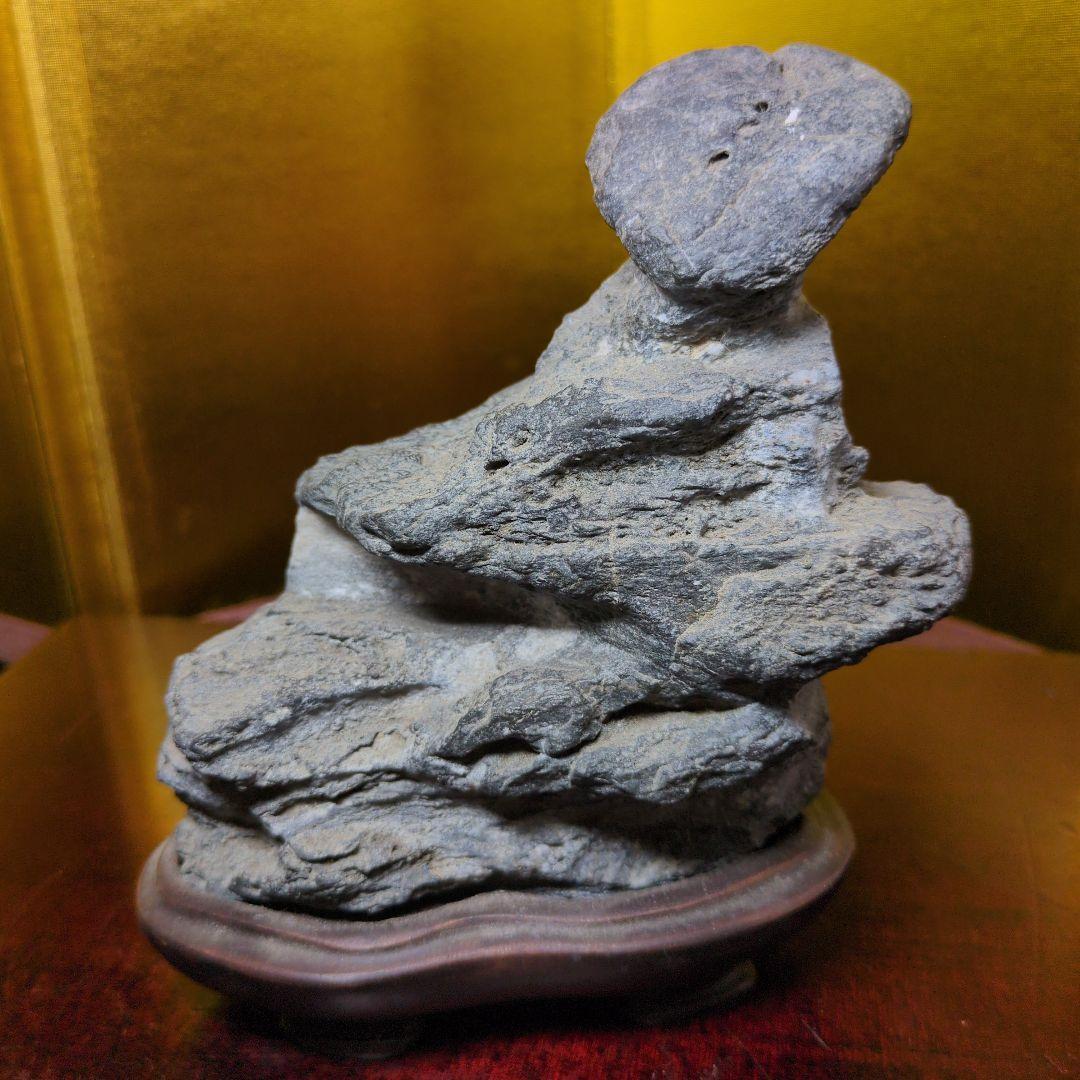 Suiseki Bonseki Bonsai Japanese Garden Approx. 700g Comes with a